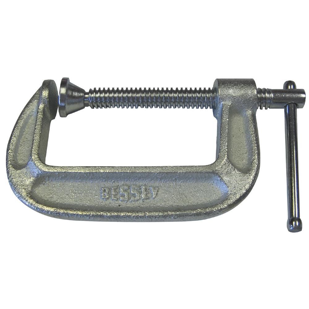 Malleable cast C-clamp 3 in. opening 2 in. throat - 800 lb load limit CM30