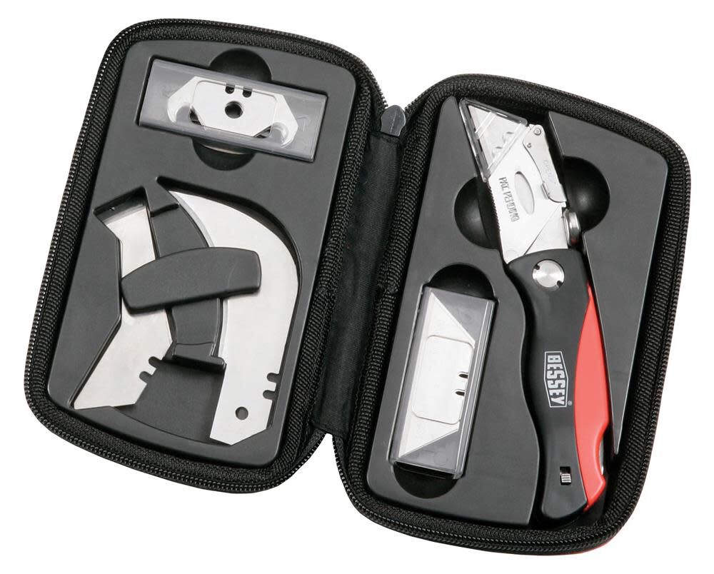 Utility Knife Set with Zippered Nylon Case DBKPHSET