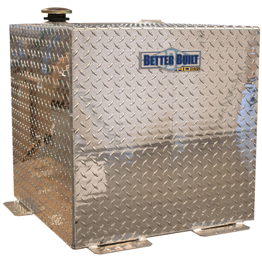 50 Gallon HD Series Square Transfer Tank ALUMINUM BRITE 37024152