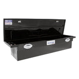 69in Gloss Black SEC Low Profile Saddle Truck Tool Box 79210919