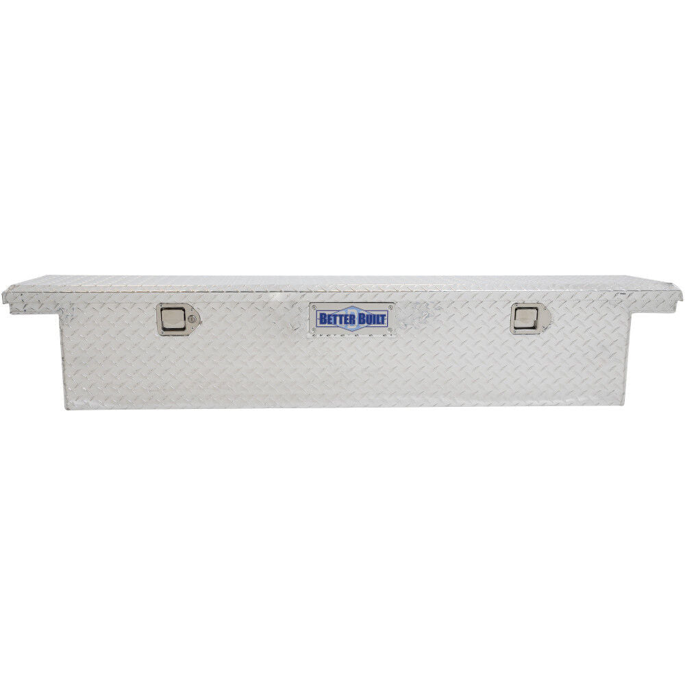 69in Saddle Truck Box Low-Profile Classic Brite Aluminum 73010284