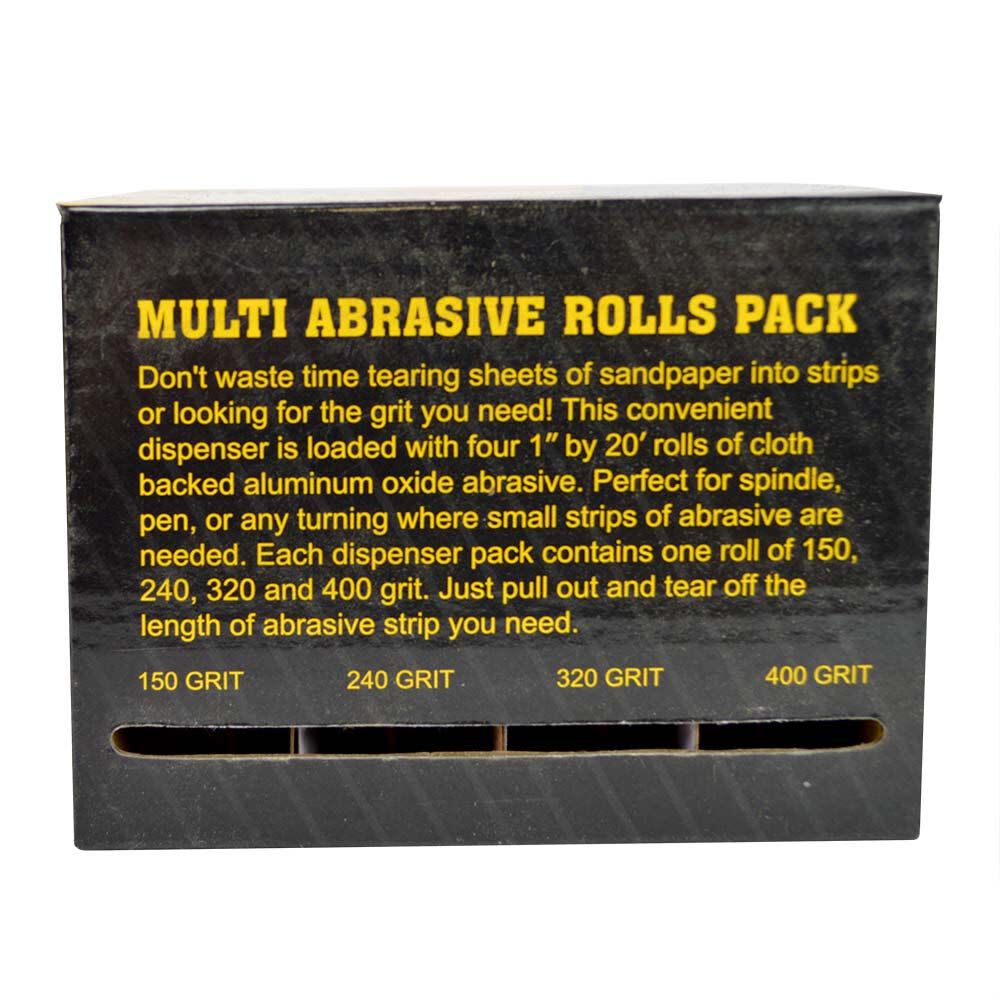 Big Horn Multi Abrasive Sanding Roll Pack 4 Roll Pack 22180