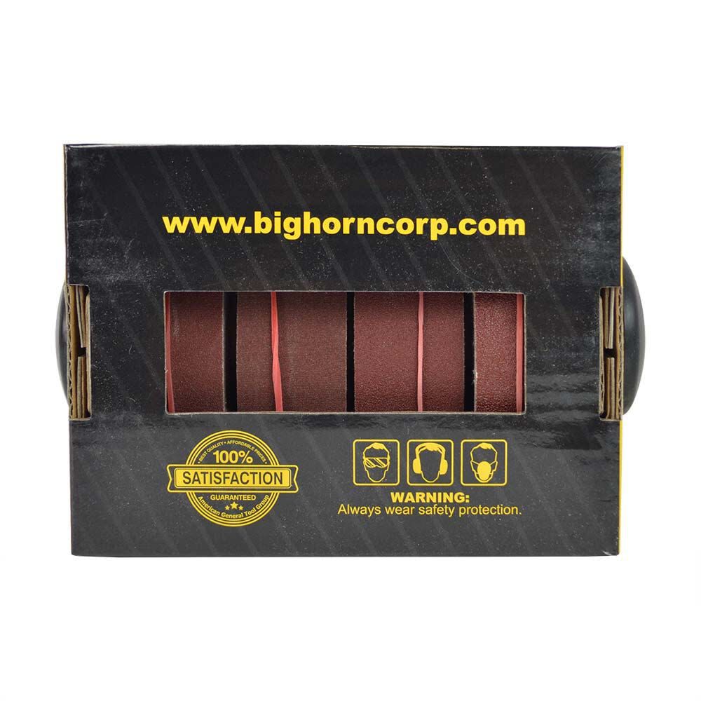 Big Horn Multi Abrasive Sanding Roll Pack 4 Roll Pack 22180