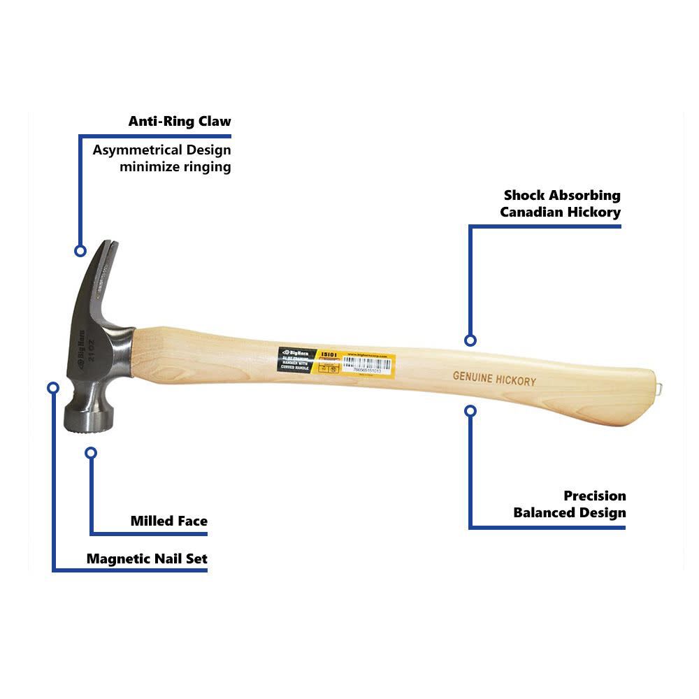 Framing Hammer 21oz Curved Handle 15101