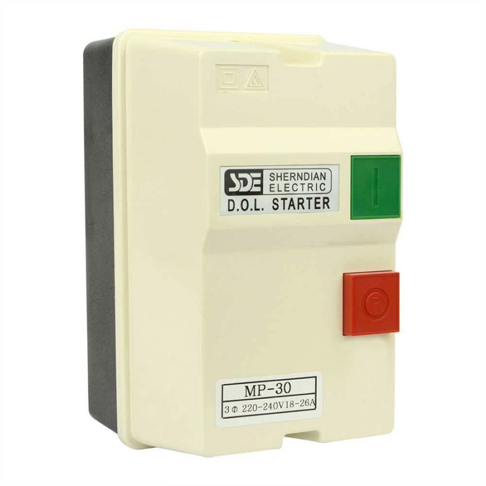 Magnetic Switch SW90-37 3 Phase 220-240V 7.5hp 18-26 Amp 18837