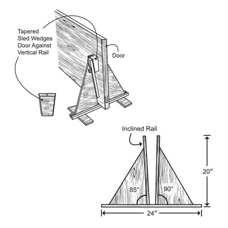 Self Adjusting Door Holder 70150