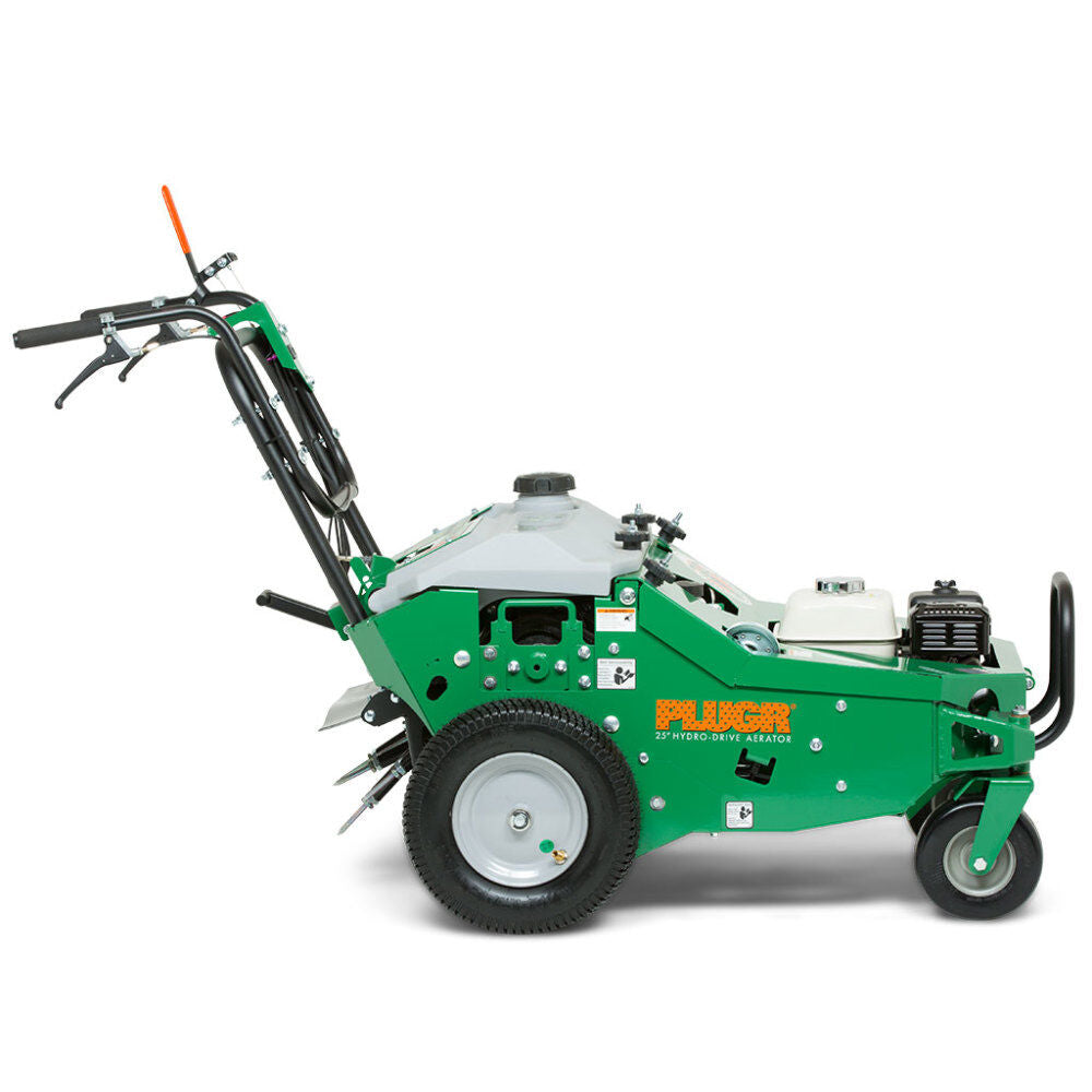 PLUGR 25in Hydro Drive Reciprocating Aerator Self-Propelled 196cc Honda Engine PL2501SPH