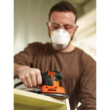 1.2-Amp Corded Detail Sander with Dust Management BDEMS600