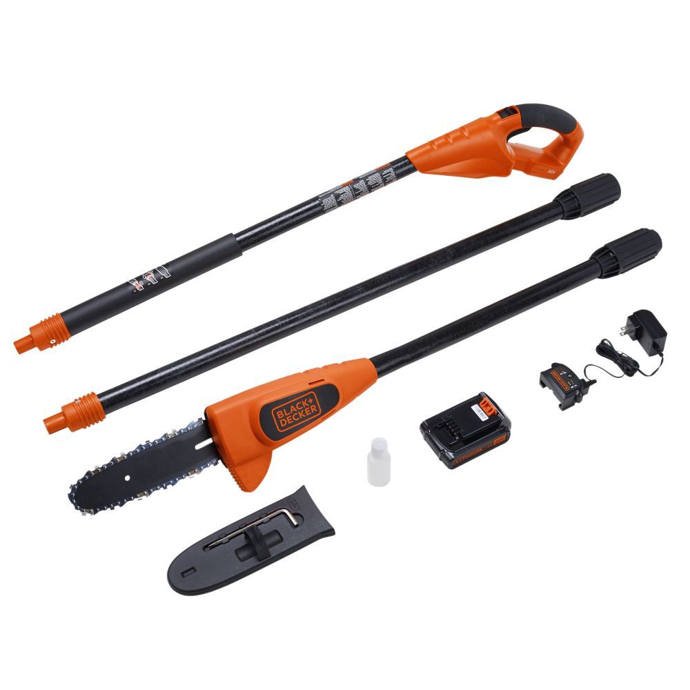 20-volt Max 8-in Battery Pole Saw (Battery and Charger Included) LPP120