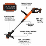 20V MAX 2 Speed String Trimmer/Edger LST522