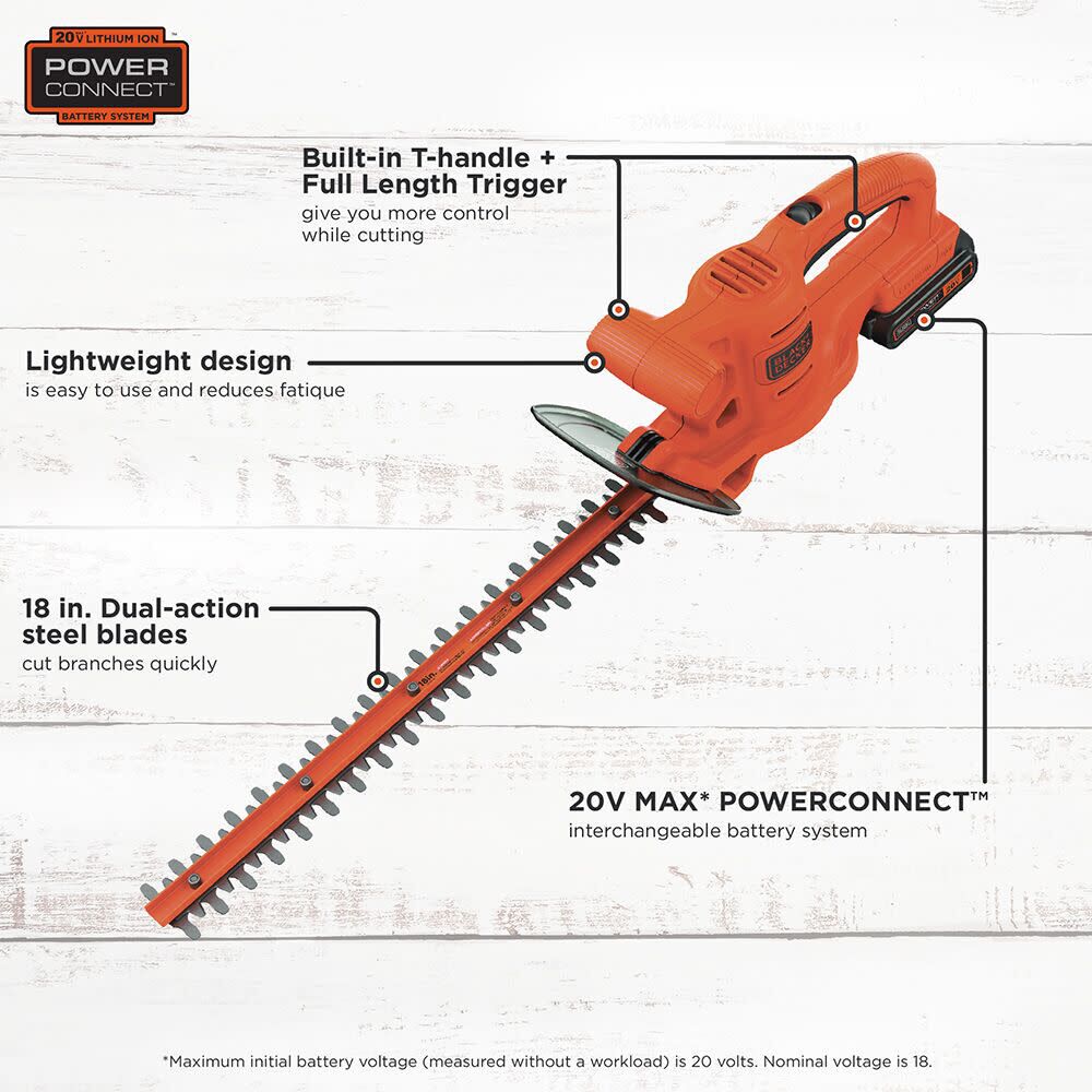 20V MAX Hedge Trimmer Kit LHT218D1AEV