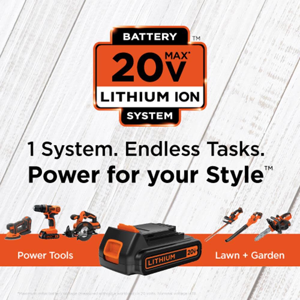 20V MAX LITHIUM DRILL PROJECT KIT LDX120PK