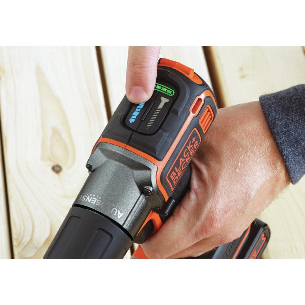 20V MAX Lithium Ion (Li-ion) 3/8-in Cordless Drill with Battery Kit BDCDE120C