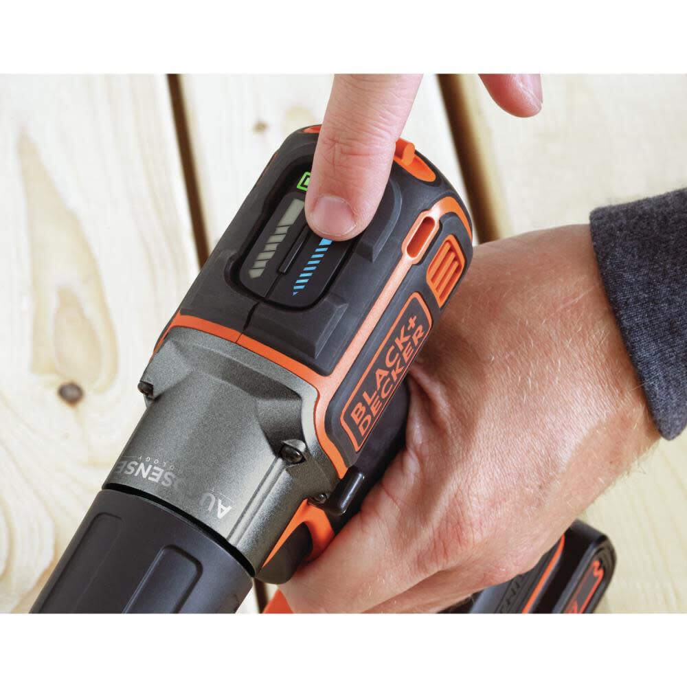 20V MAX Lithium Ion (Li-ion) 3/8-in Cordless Drill with Battery Kit BDCDE120C