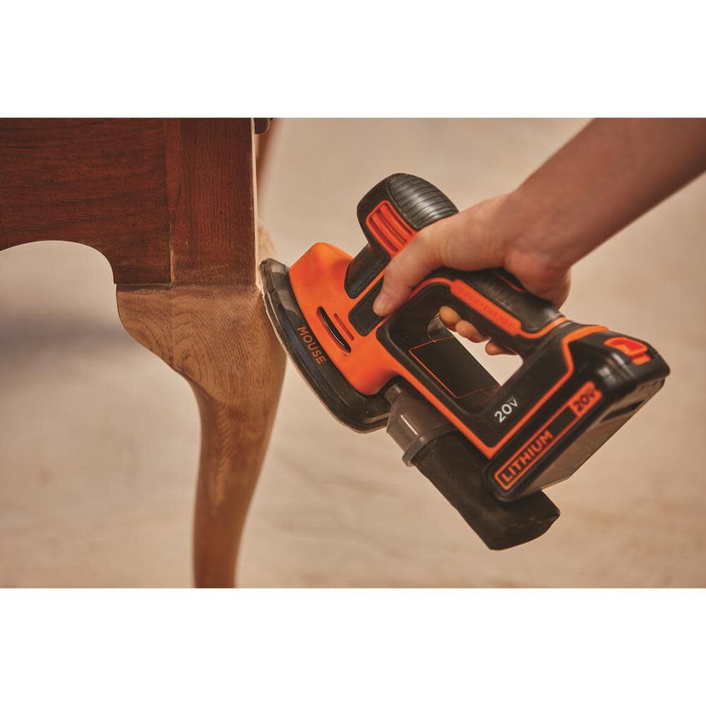 20V MAX MOUSE Cordless Sander Kit BDCMS20C