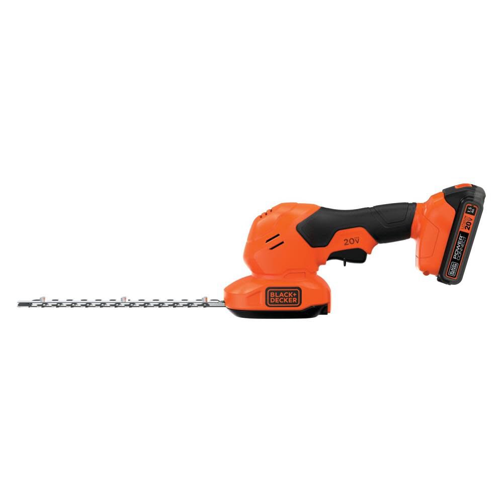 POWER CONNECT 20-volt Max 8-in Battery Hedge Trimmer 1.5 Ah (Battery Included and Charger Not Included) BCSS820C1