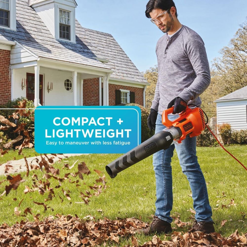 450-CFM 140-MPH Corded Electric Handheld Leaf Blower BEBL750