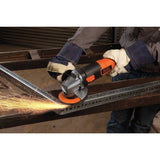 Angle Grinder 4 1/2in 6.5Amp 120V BDEG400