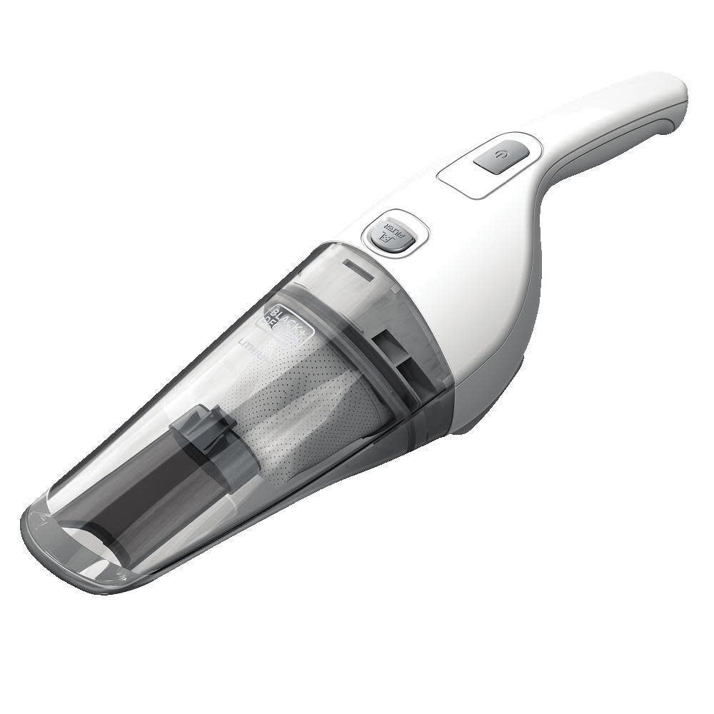 and Decker Cordless Handheld Vacuum White HNV220BCZ10FF