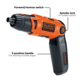 Cordless Screwdriver with Pivoting Handle LI2000