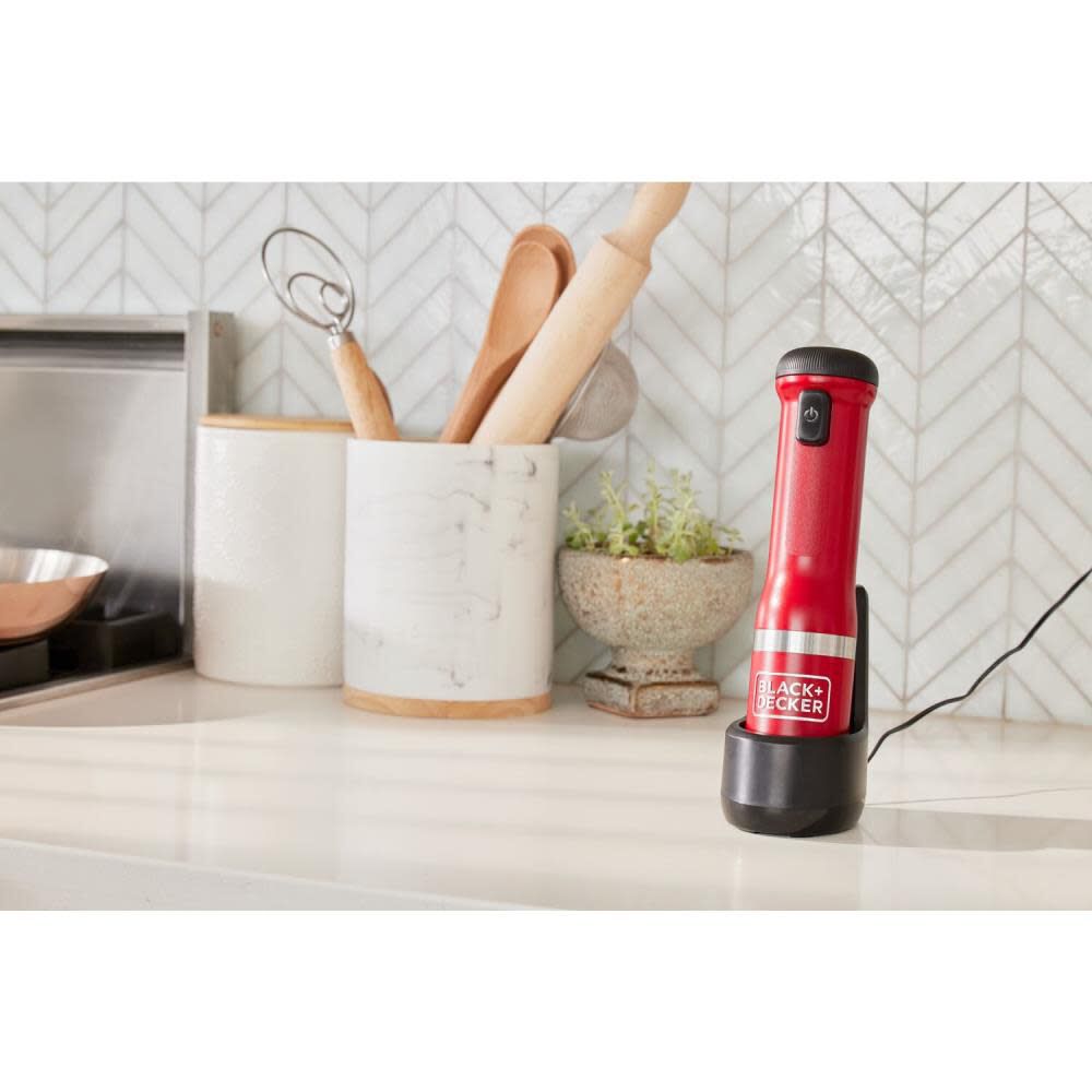 kitchen wand Cordless Immersion Blender Red BCKM1011K06