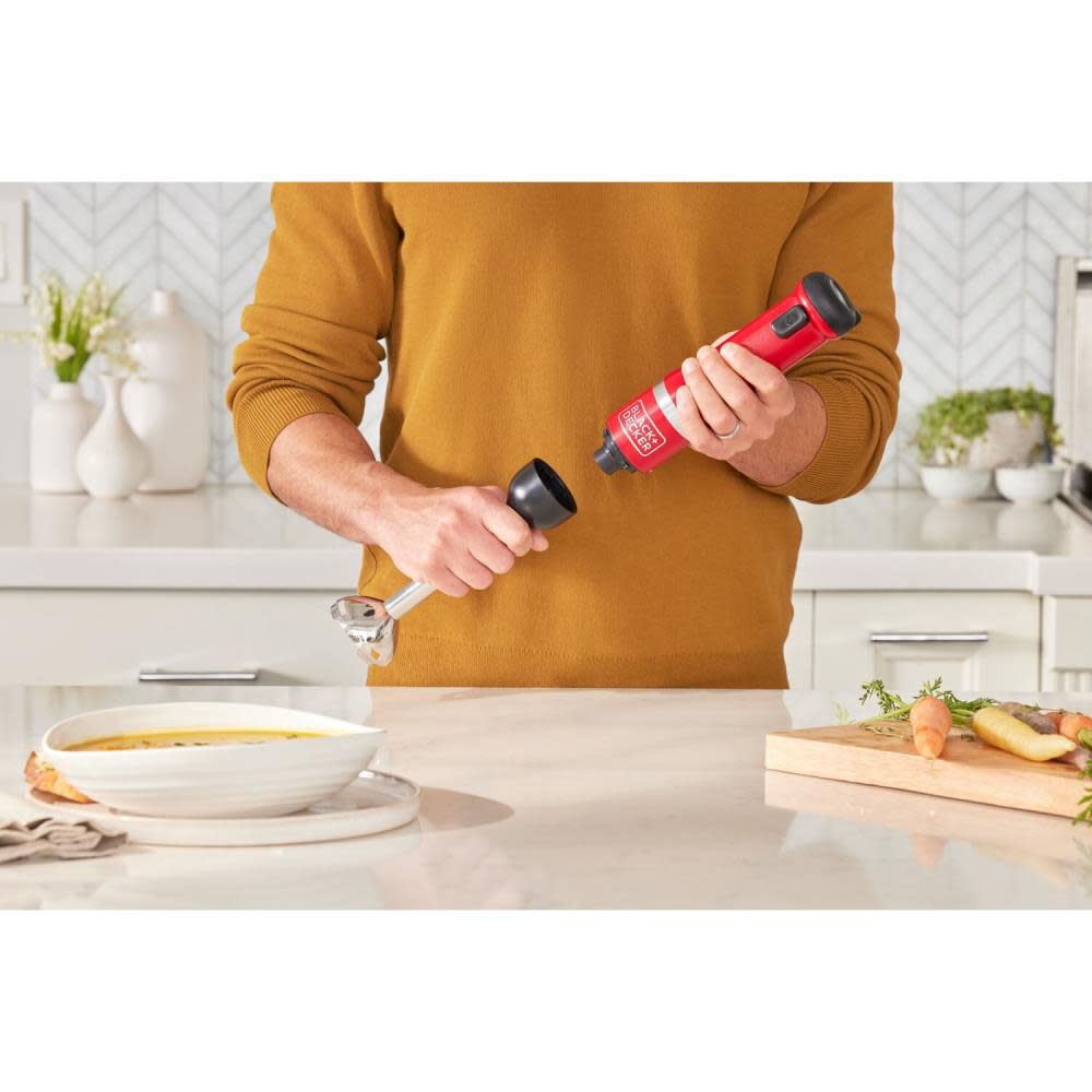 kitchen wand Cordless Immersion Blender Red BCKM1011K06