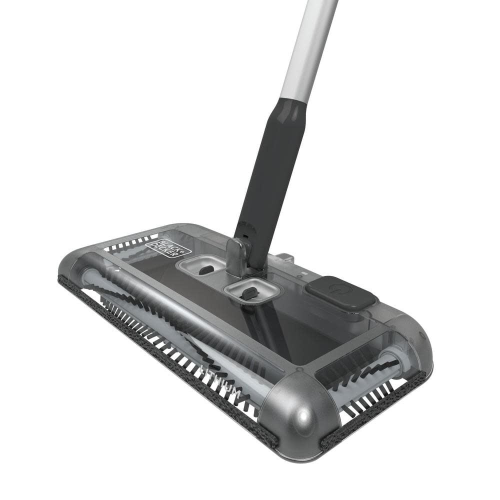 and Decker Lithium Floor Sweeper Grey HFS215J01