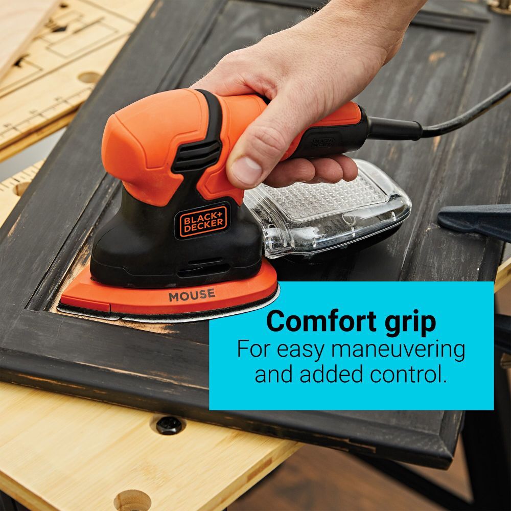 Mouse 1.2 Amp Electric Detail Sander BDEMS200C