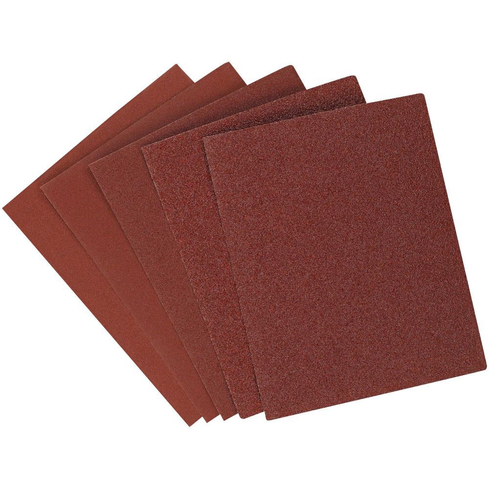 Sandpaper Assortment 1/4 in Sheet 6pk 74-606