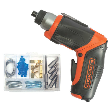 4-Volt Max 1/4-in Cordless Screwdriver (1-Battery Included and Charger Included) BDCS40BI