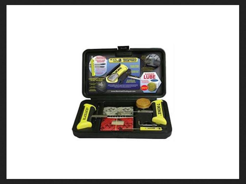 Tire Repair Kit with T-Bone Handles & Screwdriver KT-340