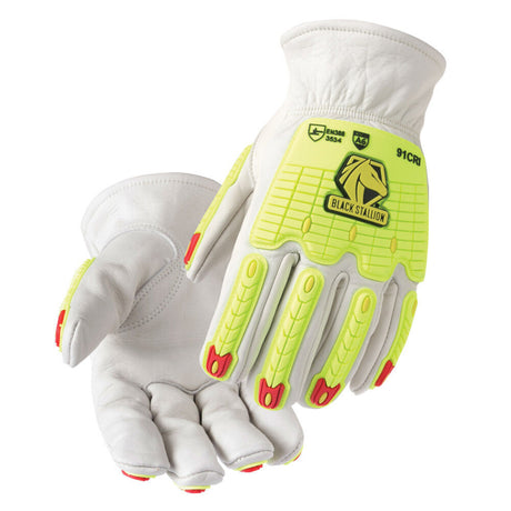A6 Cut & Impact Cowhide Drivers Gloves 91CRI-R360