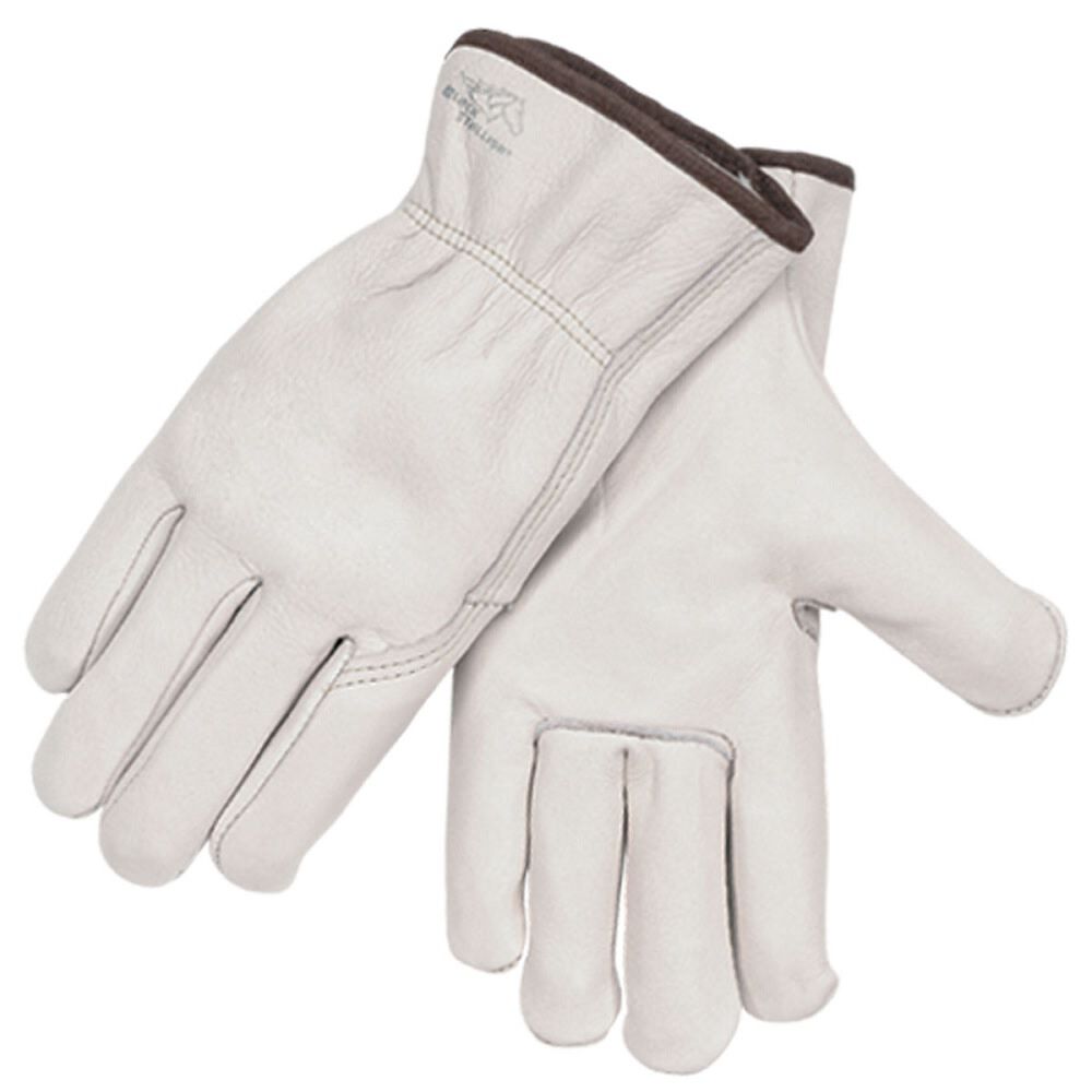 Drivers Gloves Premium Grain Cowhide with Seamless Index Finger 92LR360