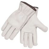 Drivers Gloves Premium Grain Cowhide with Seamless Index Finger 92LR360