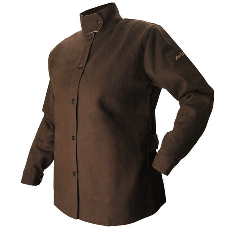 FR Cotton Tailored Welding Jacket Women's Medium Brown BW9C-M