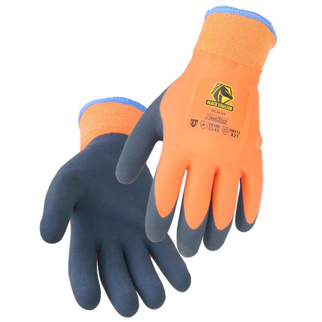 Gloves Winter Knit Orange 15 Gauge Poly GC2634-OA-R360