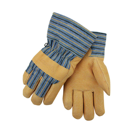 Grain Pigskin Leather Winter Work Gloves 5LPR360