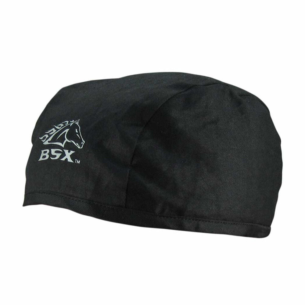 Welding Beanie Cap Black Cotton One Size Fit All BC5B-BK