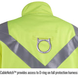 Welding Jacket 9oz Lime Green FR Cotton 4X JF1012-LM-4XL