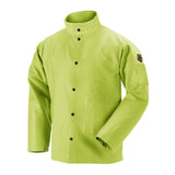 Welding Jacket 9oz Safety Green FR Cotton XL FL9-30C-XL