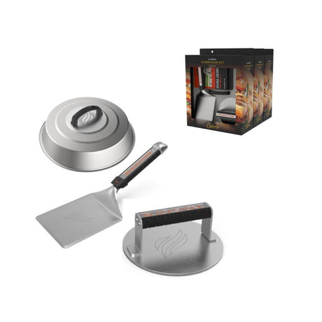 Culinary Burger Kit Stainless Steel 3pc 5326