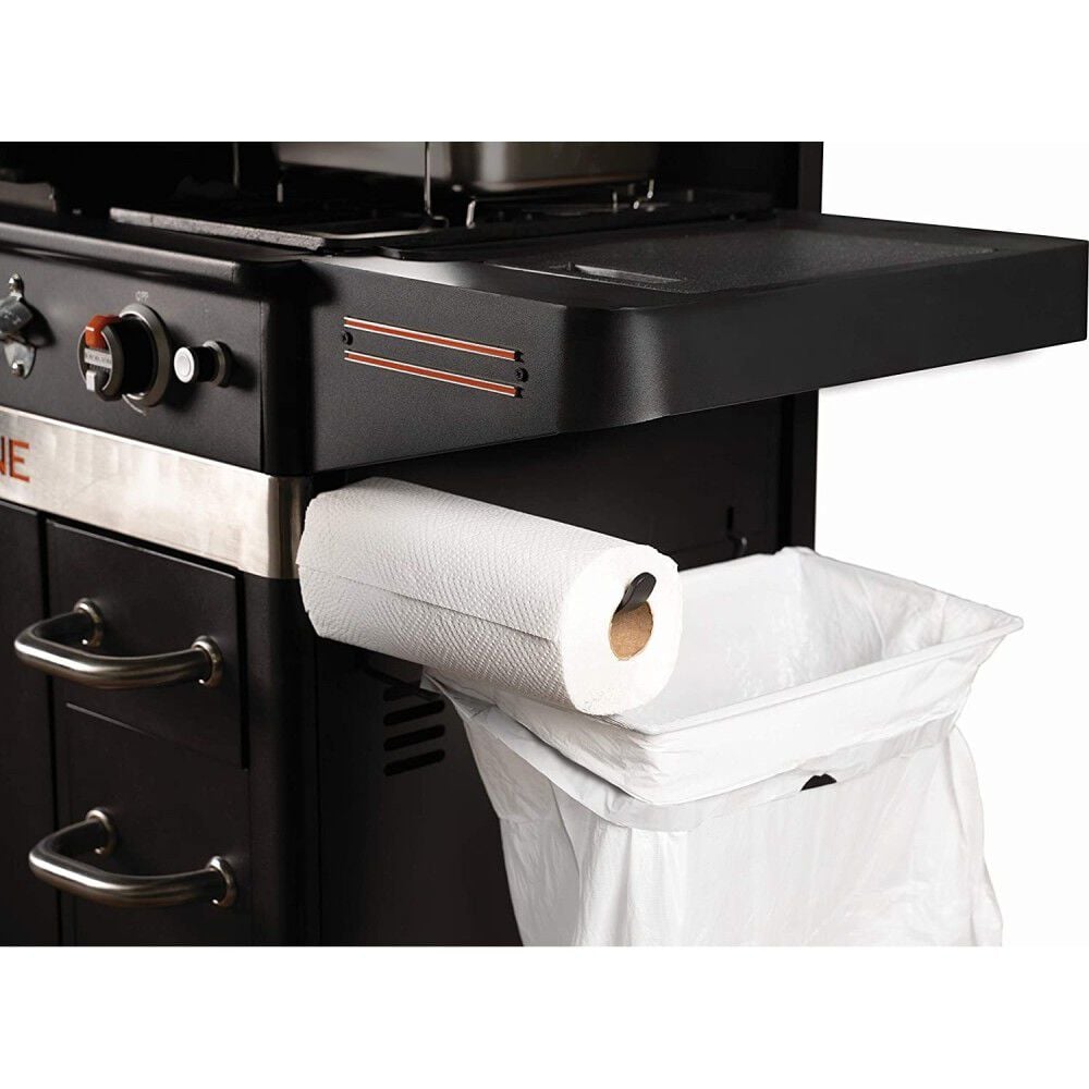 Griddle & Air Fryer Combo Patio Cabinet 36in Black 4 Burner 1923