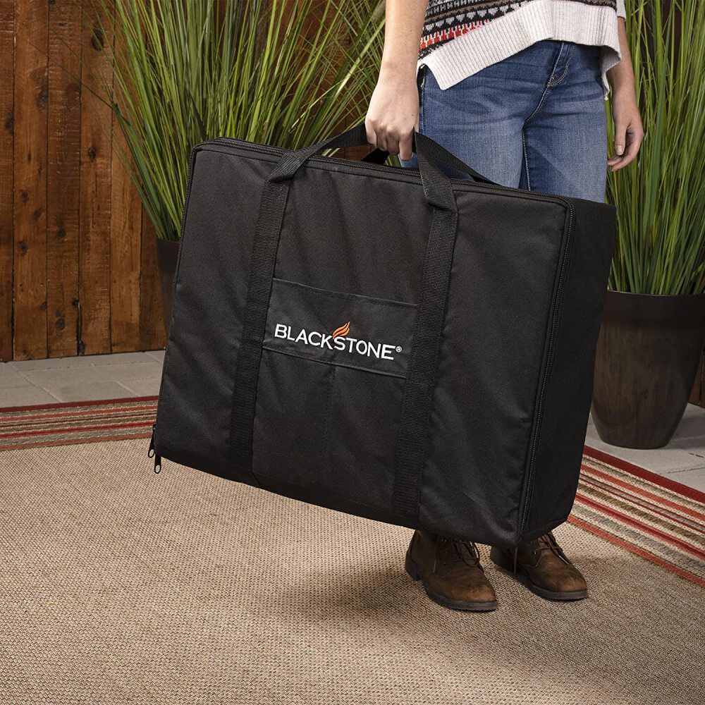 Tabletop Griddle Carry Bag 22in 600D Polyester Black 1723E