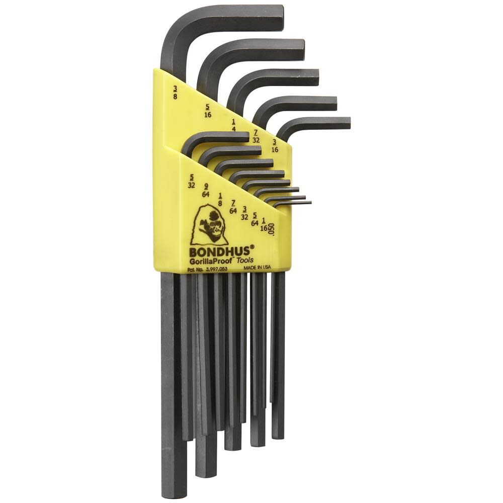 13pc Long Arm Hex L-Wrenches 12137