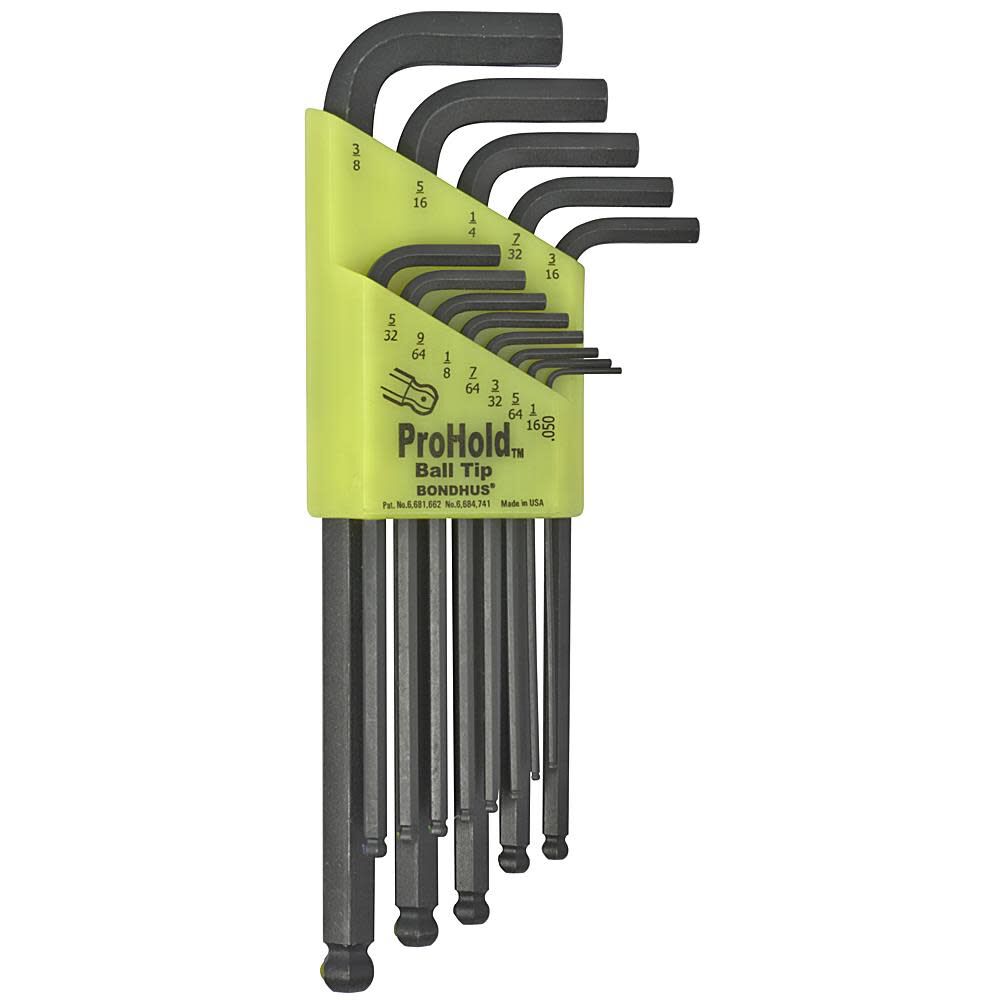 Set 13 ProHold Balldriver Lwrench 74937