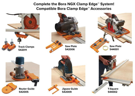 100-Inch NGX Clamp Edge (50+50) 544100