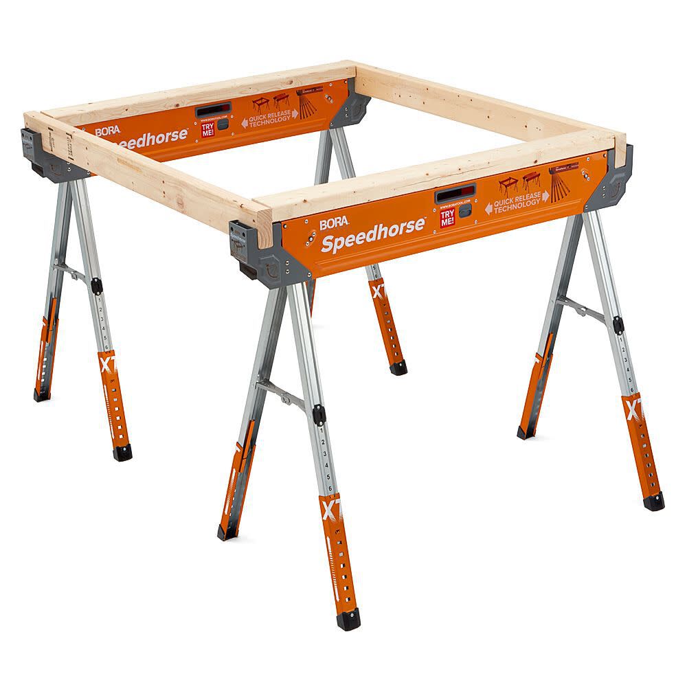 Adjustable Speedhorse XT Sawhorse Work Support System PM-4550