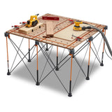 Centipede 2 x 4ft T-Track Table Top , 3/4in Dog Holes CK24T
