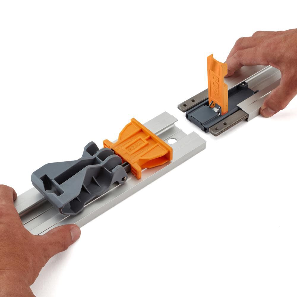 NGX Aluminum Clamp Edge with 160 lbs. Clamping Force, 1-in Throat Depth, 96-in Maximum Jaw Opening 546100