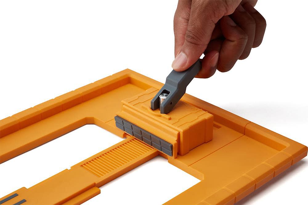 NGX Track Saw Guide Track for Tool-Free Mounting - Non-Skid Surface - Compatible with NGX Clamp Edge System 546001